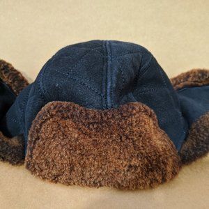 Overland sheepskin hat beanie winter